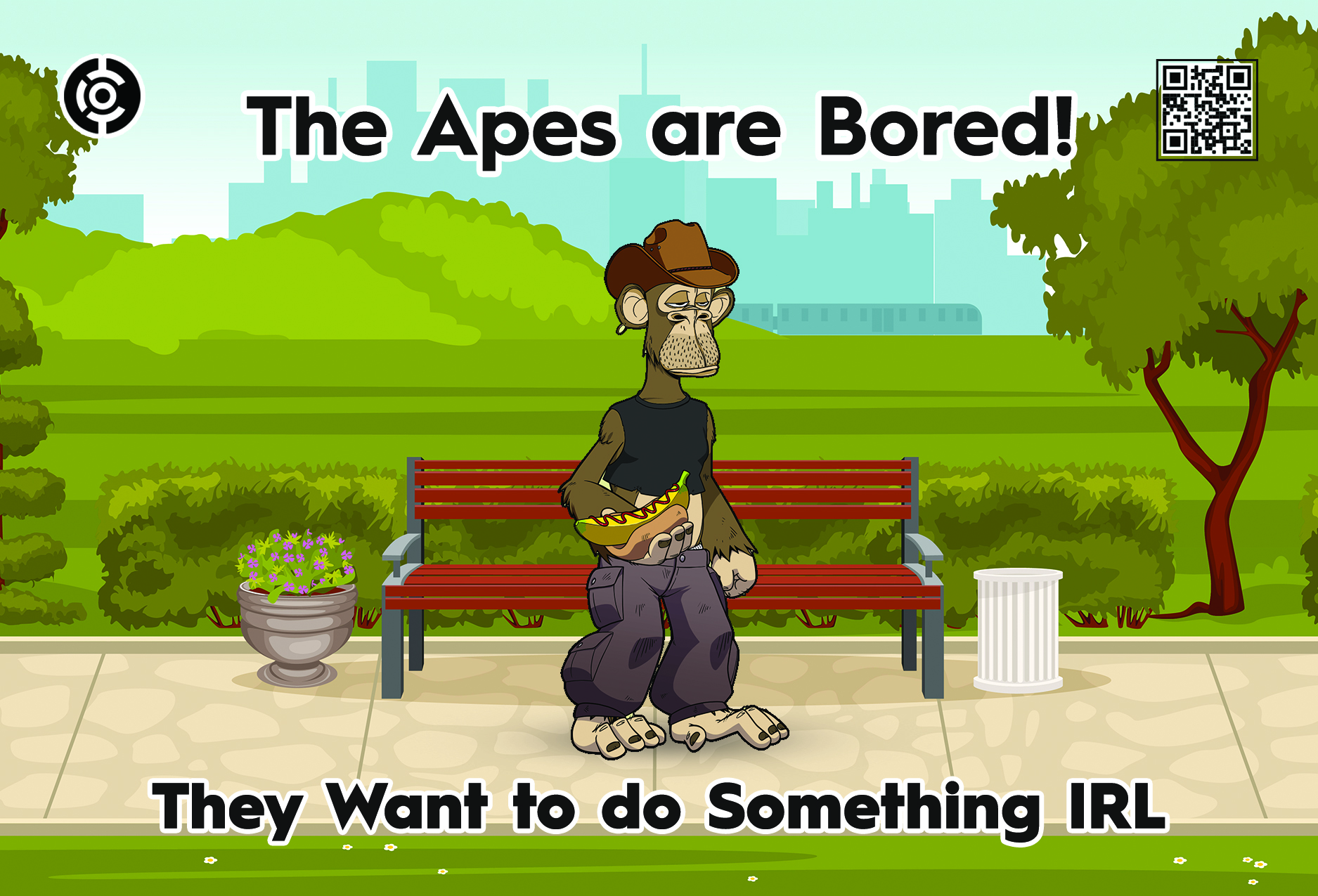 The Apes are Bored. They want to do something IRL