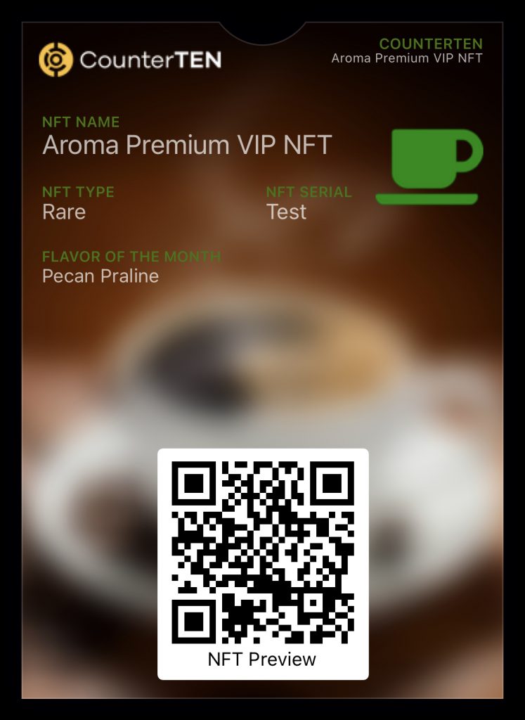 Sample Coffee VIP NFT