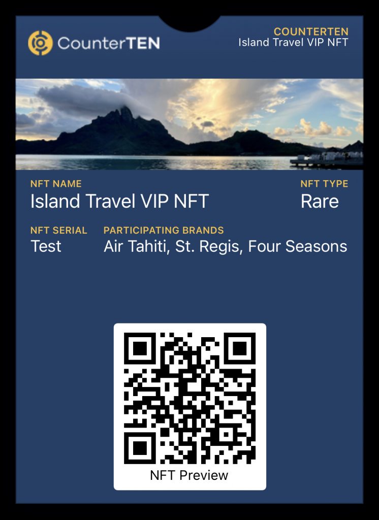 Sample Travel NFT