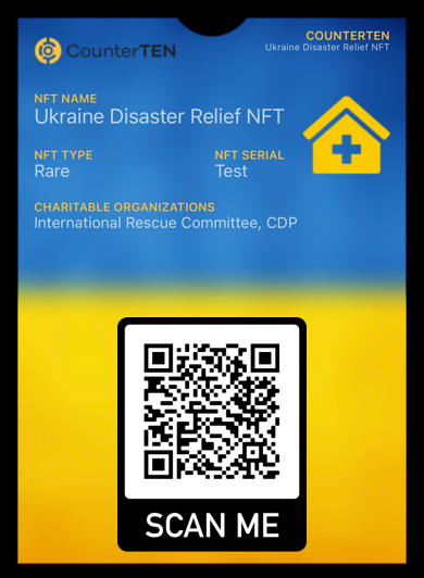 Ukraine Disaster Relief NFT