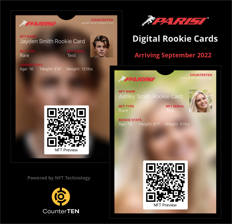 Parisi Rookie Cards
