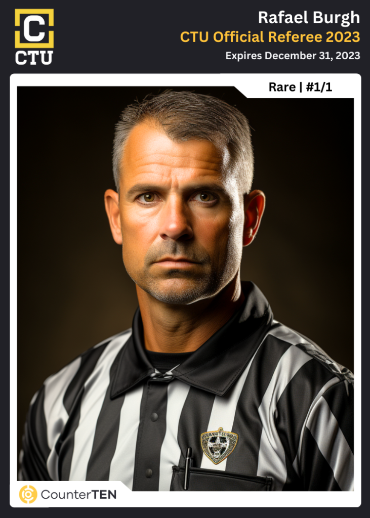 Referee Credential Card