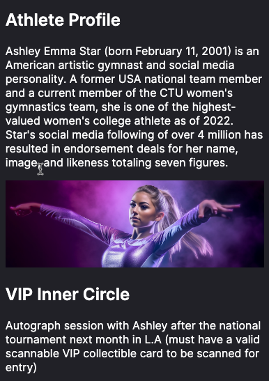 VIP inner circle