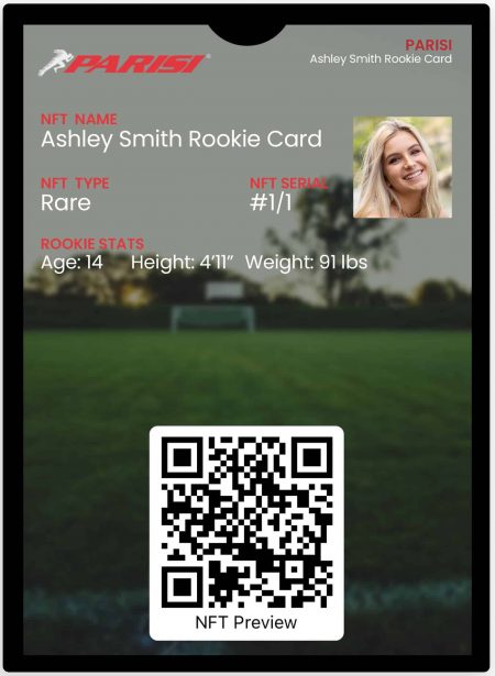 Rookie card NFT